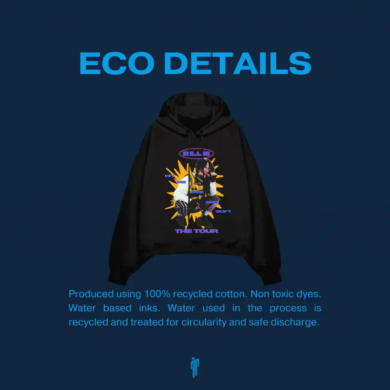 HIT ME HARD AND SOFT WORLD TOUR Pullover Hoodie Billie Eilish Merch