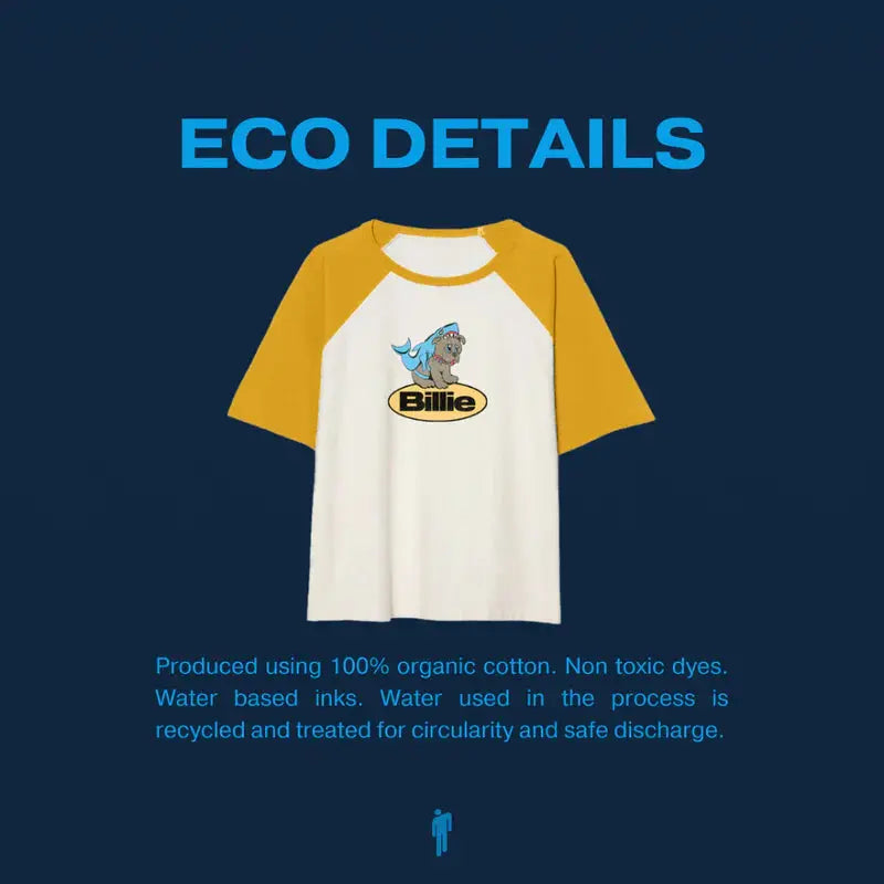 Shark Raglan Tee Billie Eilish Merch