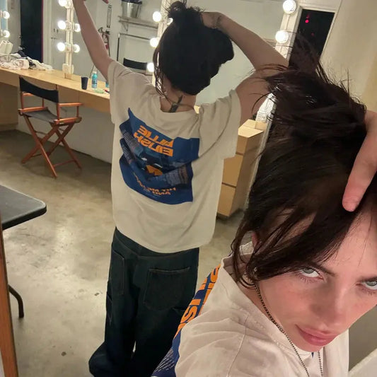 HIT ME HARD AND SOFT Admat Poster Tee Billie Eilish Merch